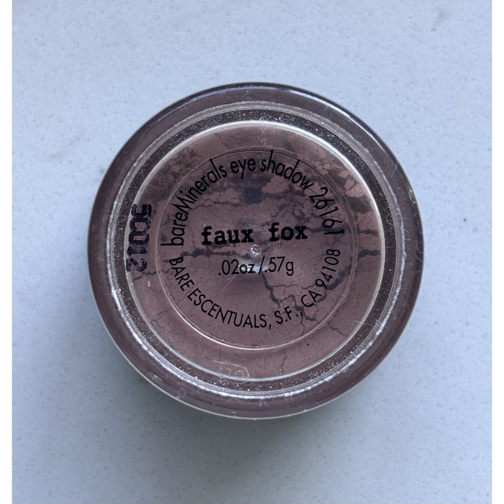 bareMinerals Eye Shadow Eye Color in  Faux Fox 26161 .02oz Loose Powder